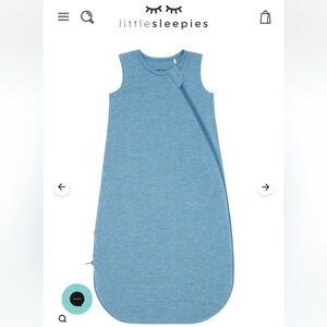 Little Sleepies Blue Kids Pajama Sleep Sack
